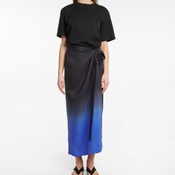 The Row Kawa Ombré Silk Maxi Skirt - Picture 4 of 4